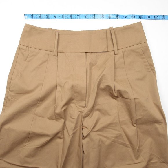 Anthropologie Exquise Barrel-Leg Chino Pants Cedar Brown - Medium - Picture 5 of 9